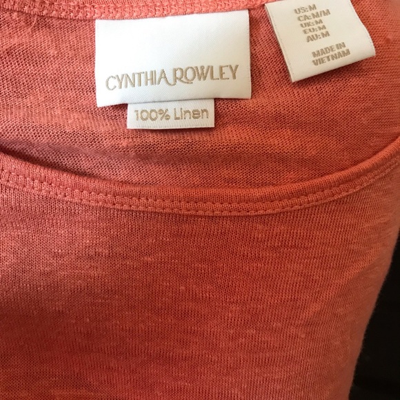 100% Linen Top - Picture 6 of 7